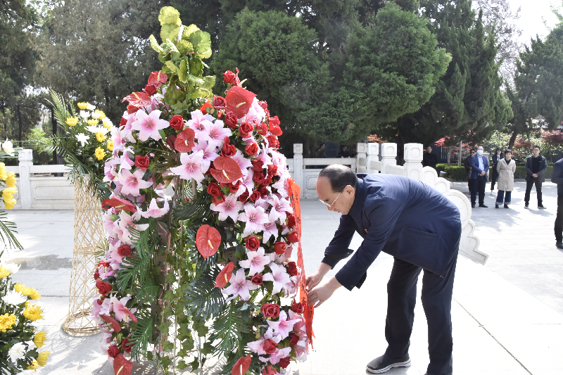 欧博abg(中国)党委赴兰考召开党史学习教育主题实践活动